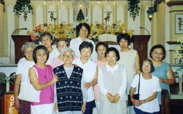 Sr．箕浦と日系共同体の夫人たち